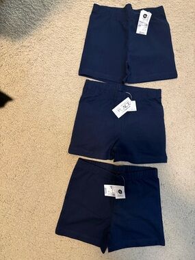 The Children's Place Navy Knit Bike Shorts 3-Pack